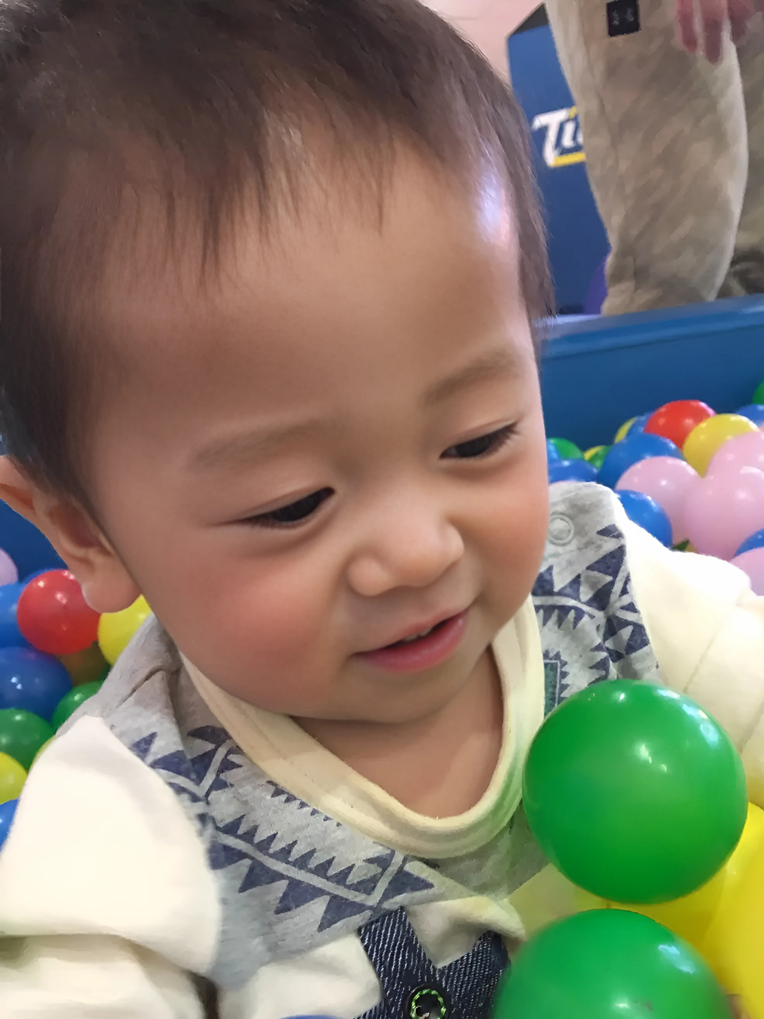 アトピーの子供